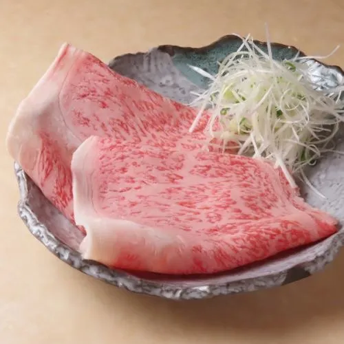 口の中でとろける!極上ロース焼きしゃぶ